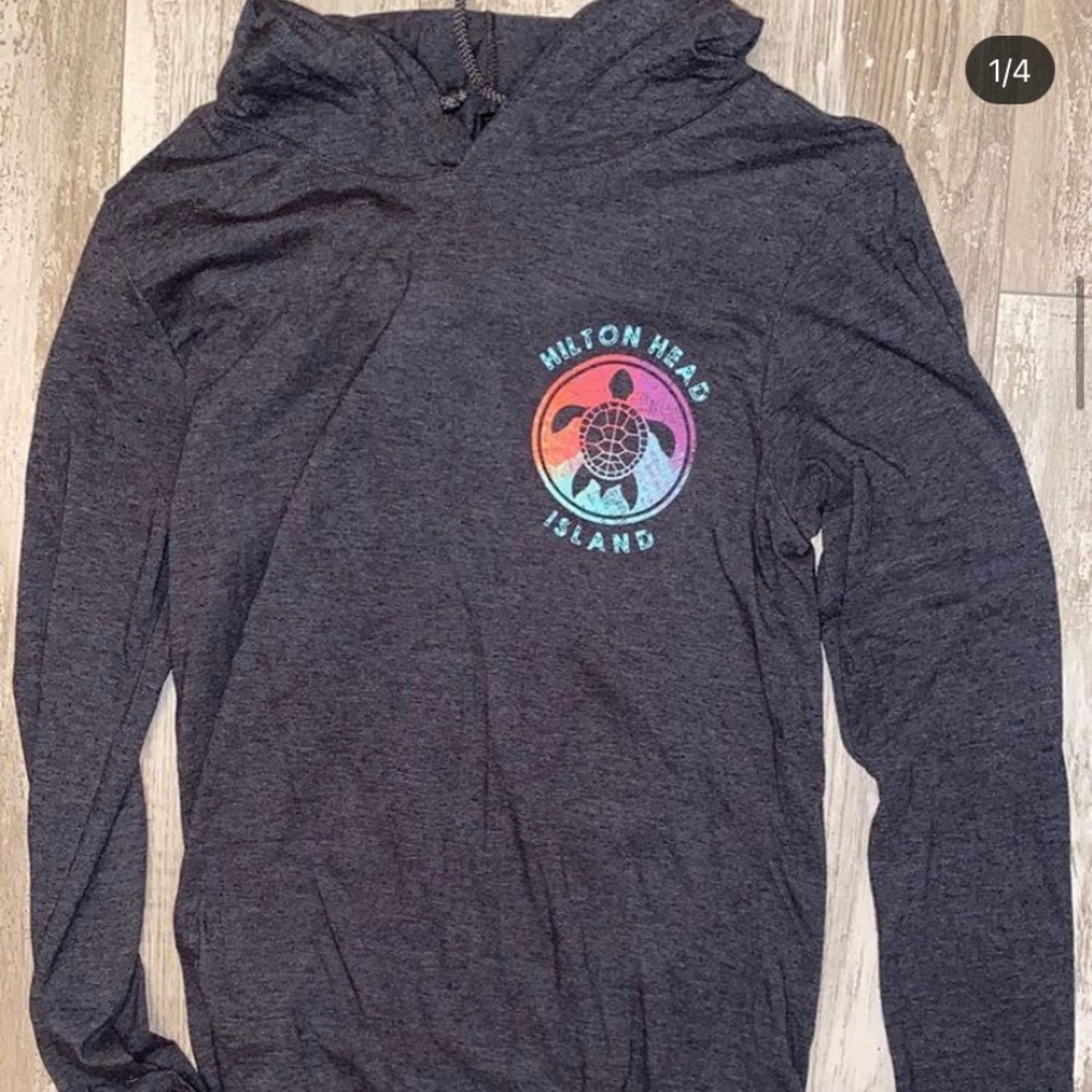 Hilton Head Island Long Sleeve Hooded Tee